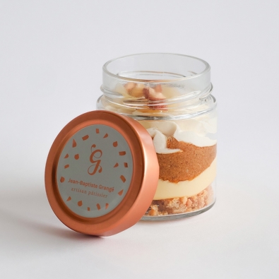 Verrine citron noisette