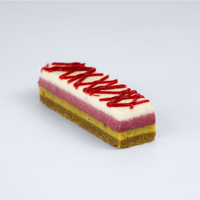 Bûchette fruits rouges pistache
