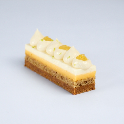 Bûchette citron noisette
