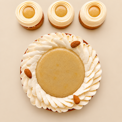 Tarte poire amande 6 Pers