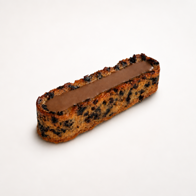 Financier chocolat noisette